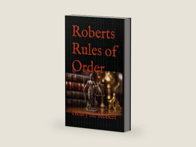 Roberts Rules of Order: Pocket Manual of Rules of Order by Henry M. Robert