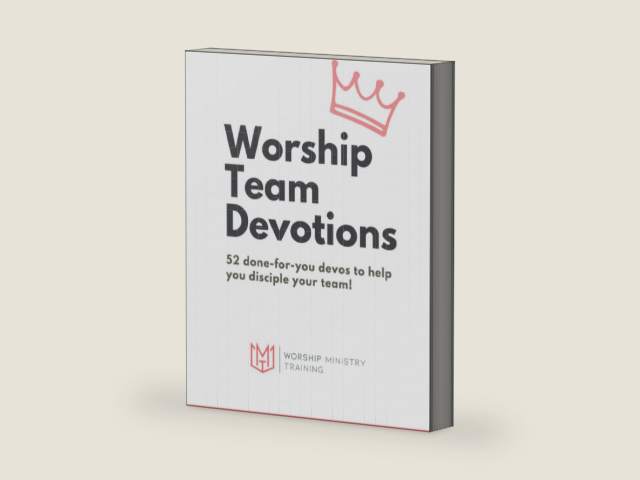 Worship Team Devotions: 52 done-for-you devos to help you disciple your team! by Alex Enfiedjian
