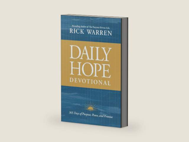 Daily Hope Devotional: 365 Days of Purpose, Peace, and Promise by Rick Warren