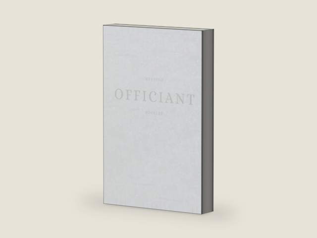 Wedding Officiant Booklet: Ivory Wedding Ceremony Journal for Pastors, Preachers, Ministers Speeches, Sermons & Notes by Winona May