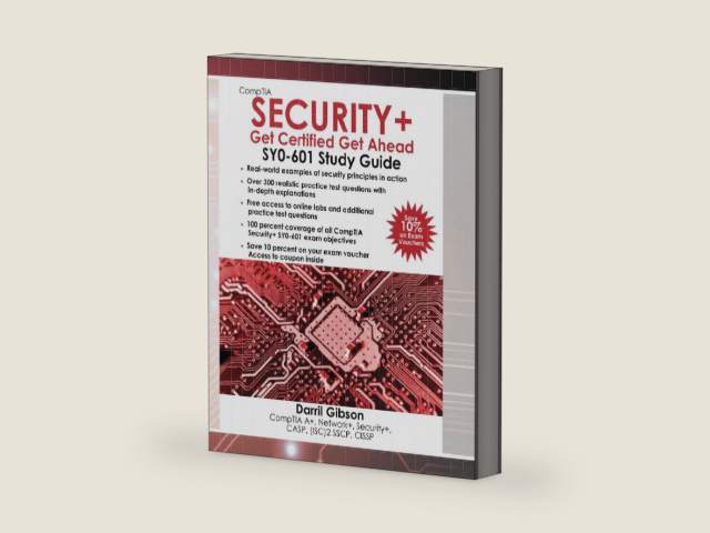 CompTIA Security+ Get Certified Get Ahead: SY0-601 Study Guide by Darril Gibson