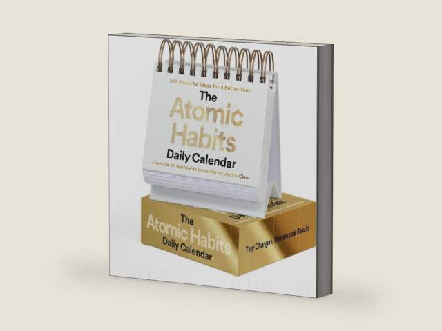 The Atomic Habits Daily Calendar: 365 Powerful Ideas for a Better Year by James Clear