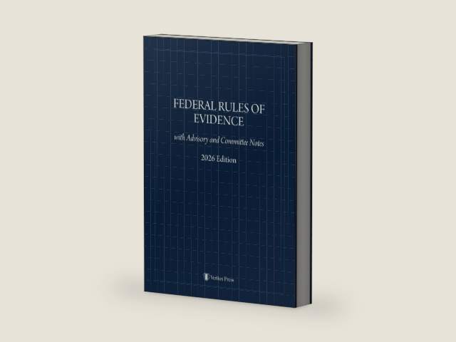 Federal Rules of Evidence: with Advisory and Committee Notes (Verilux Legal Reference Library) by Verilux Press