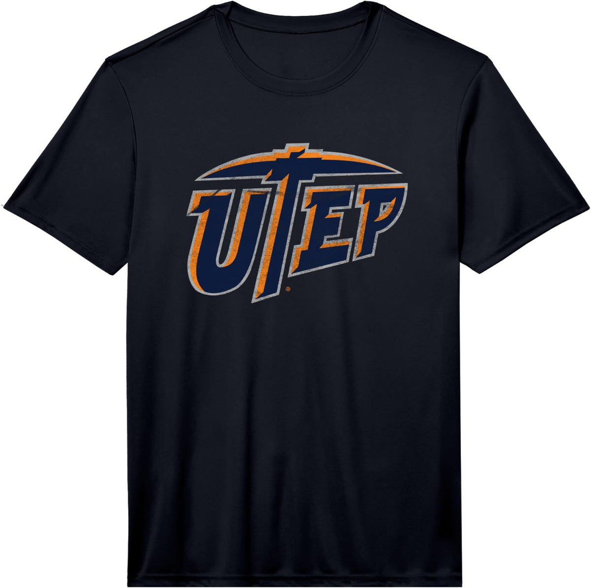 University of Texas El Paso UTEP Miners Distressed Primary Performance T-Shirt