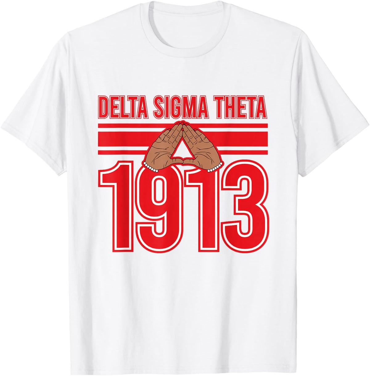 Delta Sigma Theta Sorority Paraphernalia, Delta 1913 HBCU T-Shirt