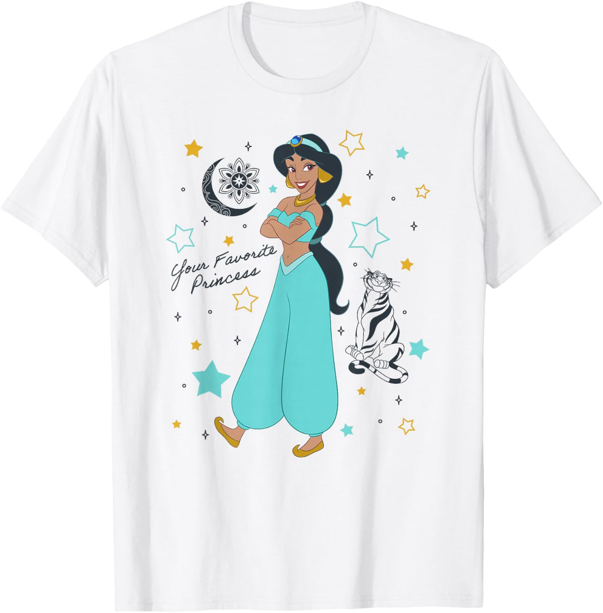 Disney Aladdin Jasmine Your Favorite Princess Portrait T-Shirt