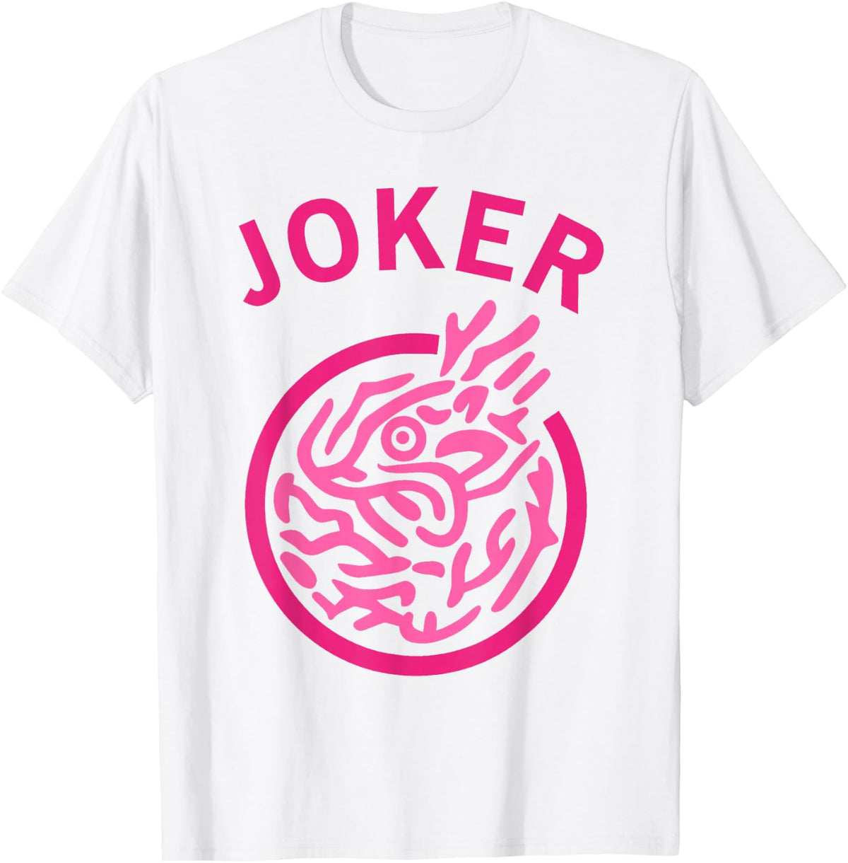 Chinese Mah Jong Joker Tile Mahjong Costume Preppy Pink Mahj T-Shirt