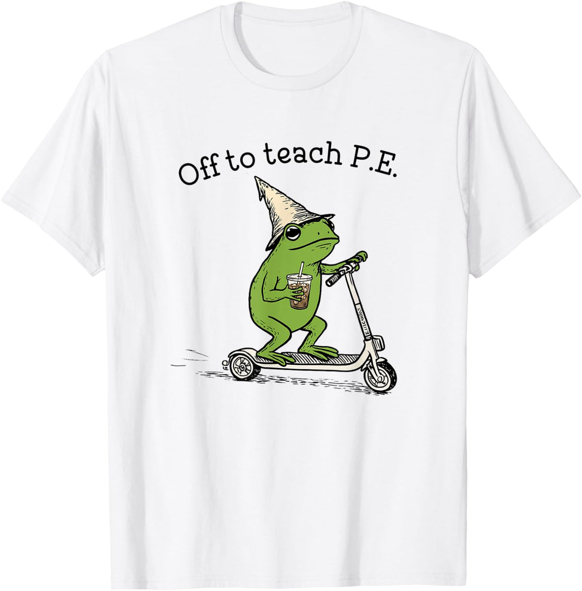 Off to Teach P.E Physical Education Teacher Back to School T-Shirt