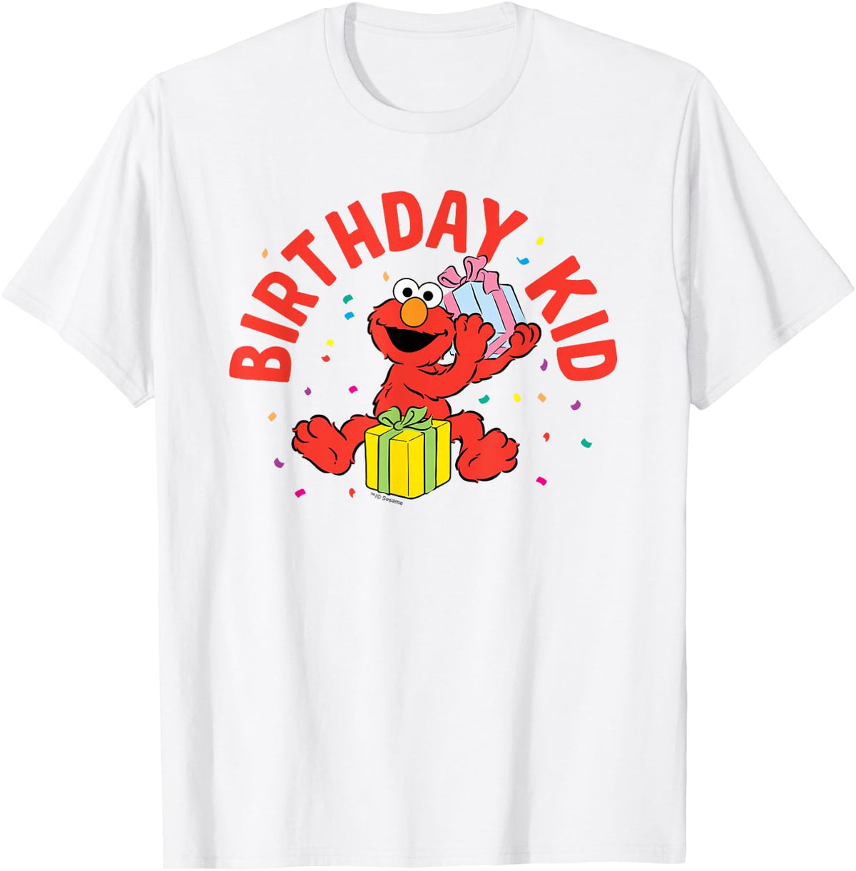 Sesame Street Elmo Birthday Kid T-Shirt