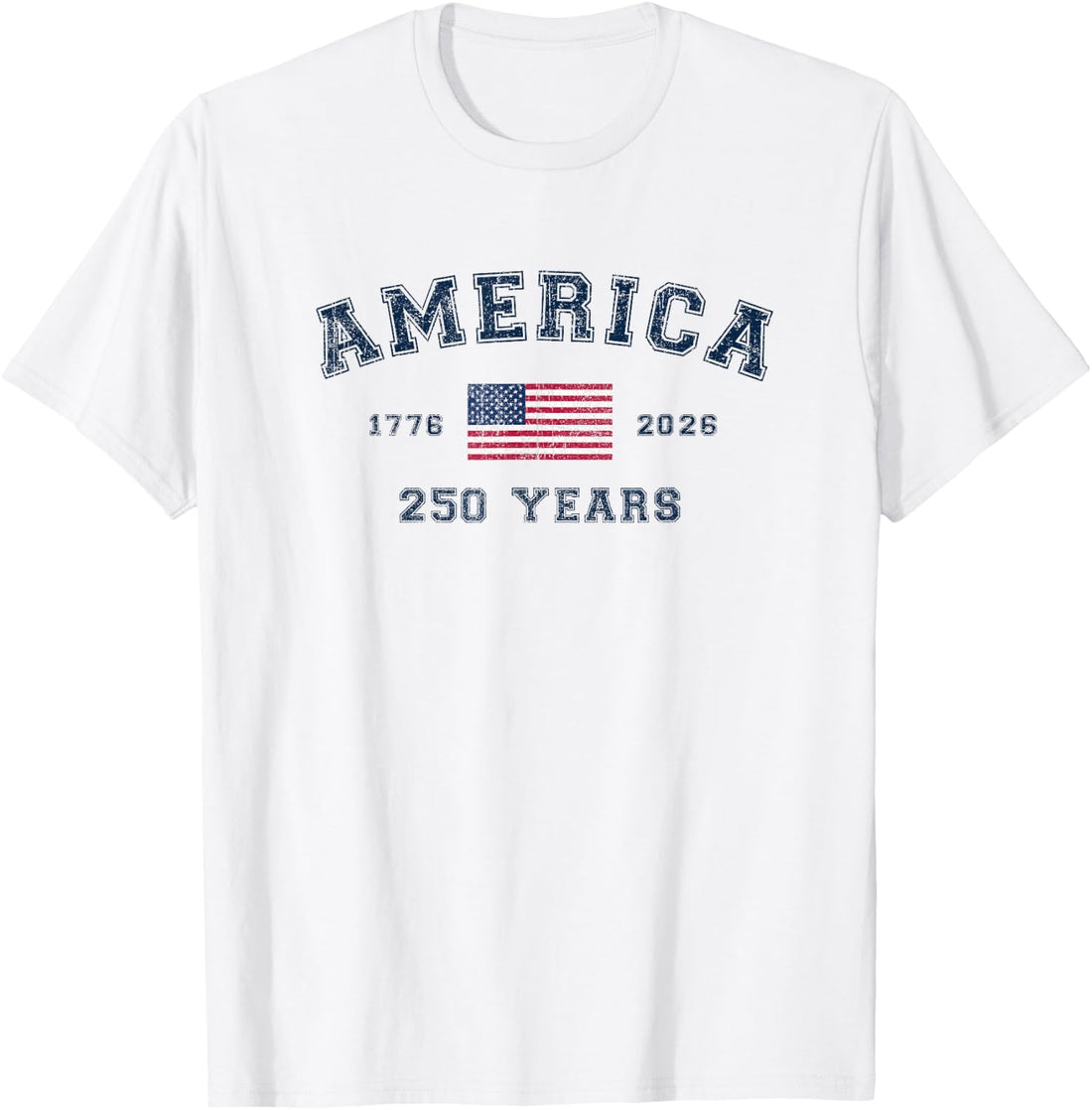 America 250 Years USA United States Flag July 4th 2026 1776 T-Shirt