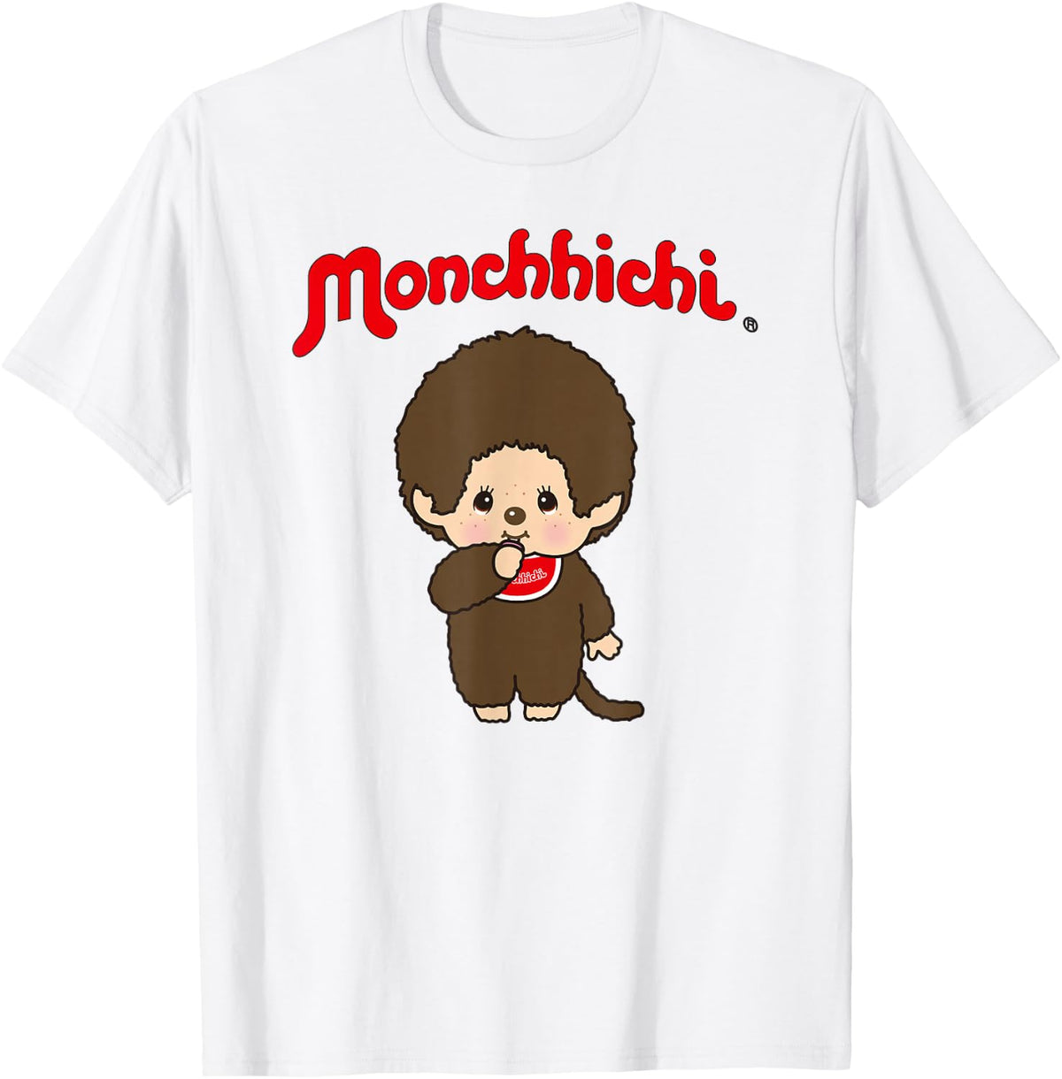 Monchhichi Cute Stance Thumbs Up Fluffy Little Guy T-Shirt