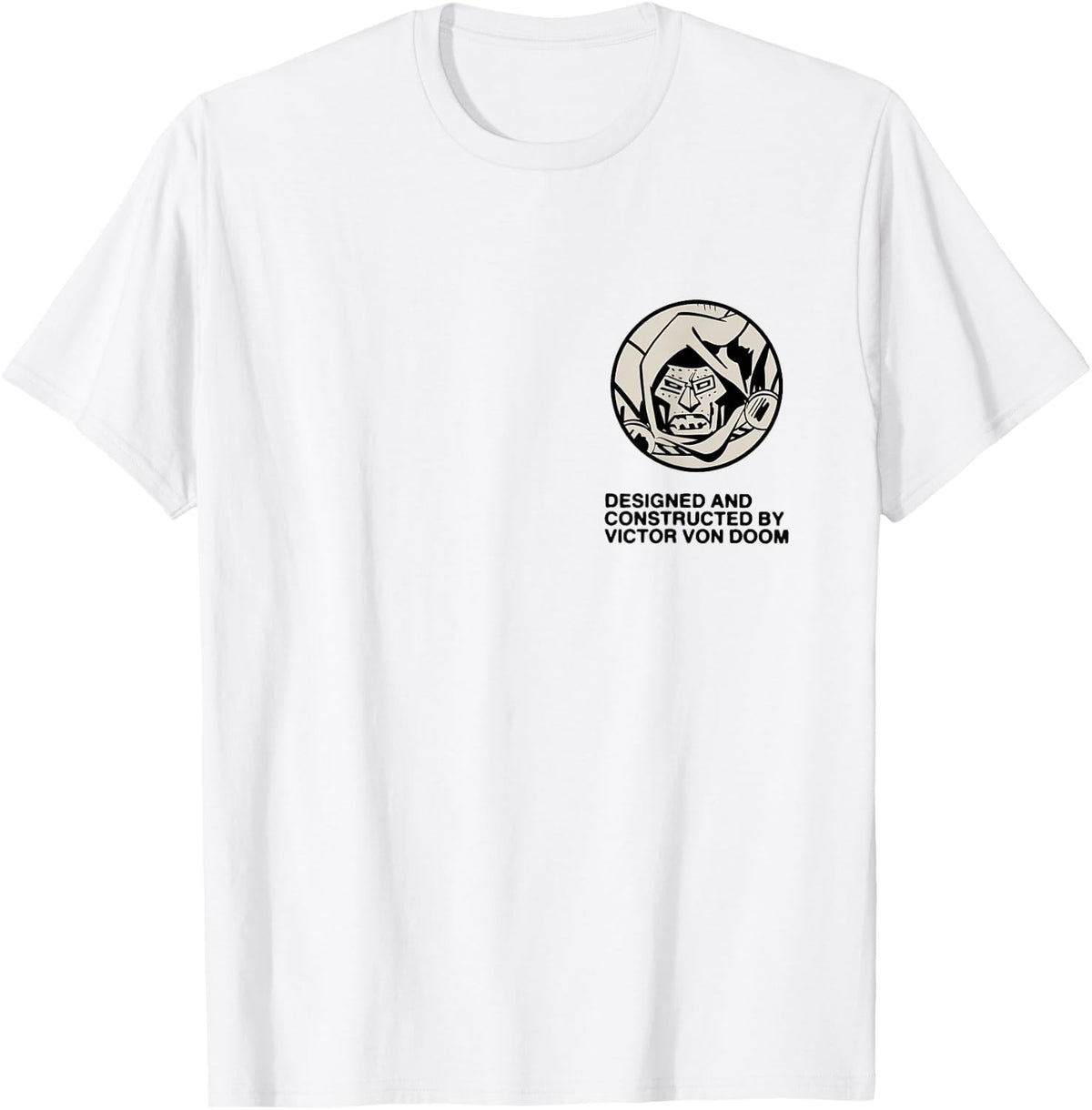 Marvel Comics Doctor Doom Designed and Constructed Villain T-Shirt