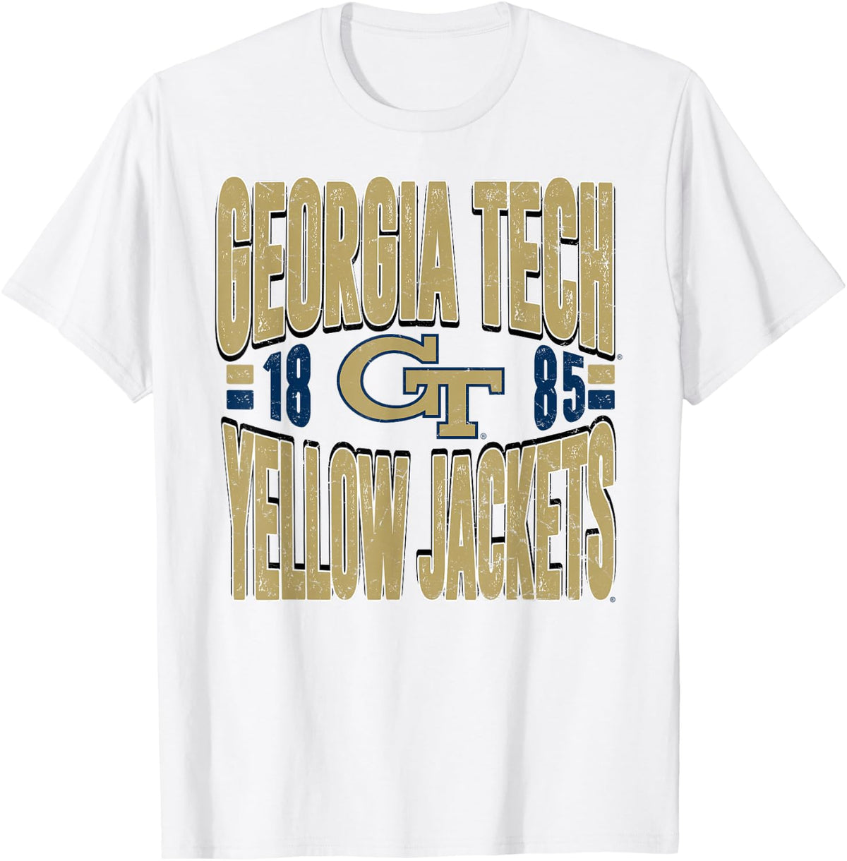 Georgia Tech Yellow Jackets Vintage 90's Retro T-Shirt