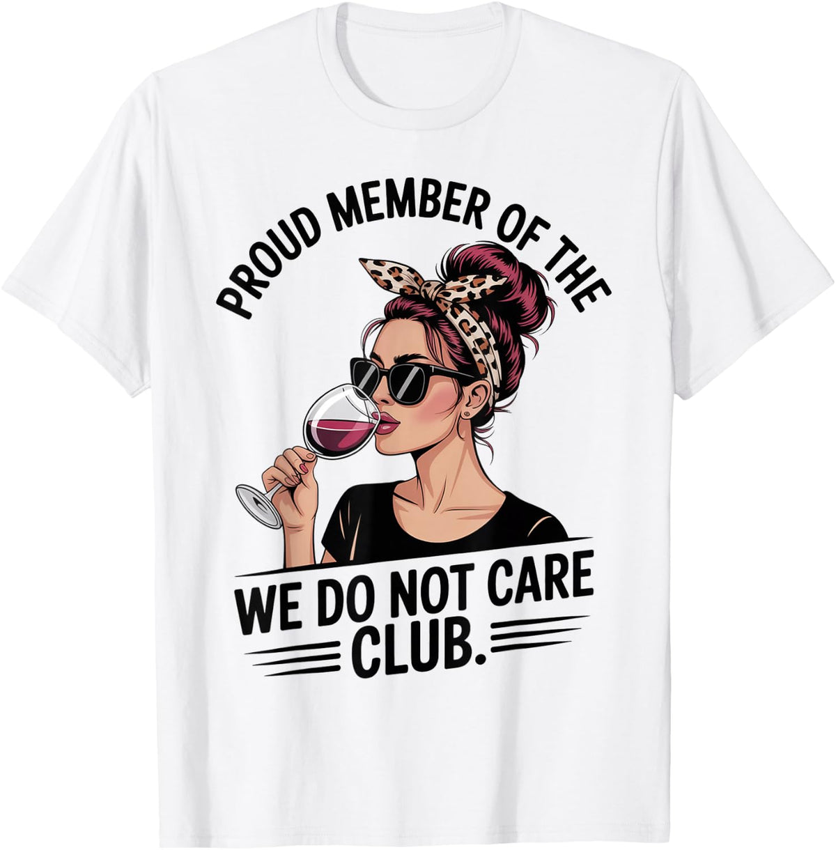 WDNC - We Do Not Care Club T-Shirt