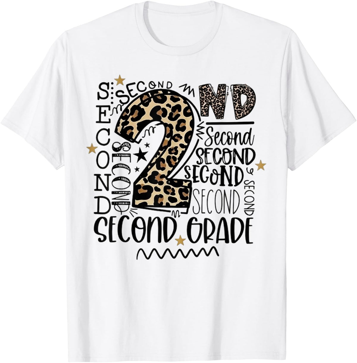 2nd Grade Squad Student Back to School First Day of School T-Shirt