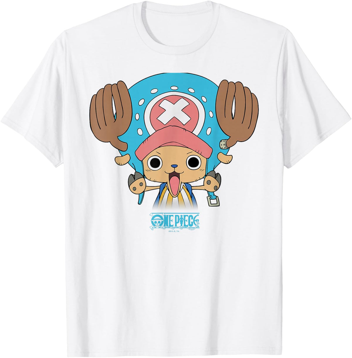 One Piece Anime Tony Tony Chopper Oversized Portrait T-Shirt