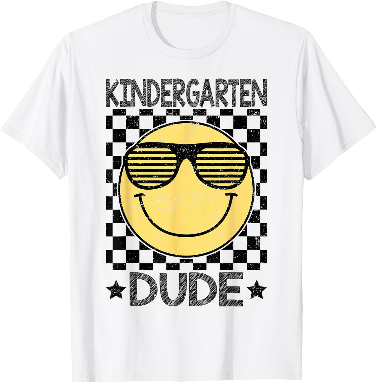 Kindergarten Dude Groovy Back to School Kinder Boy Kids T-Shirt
