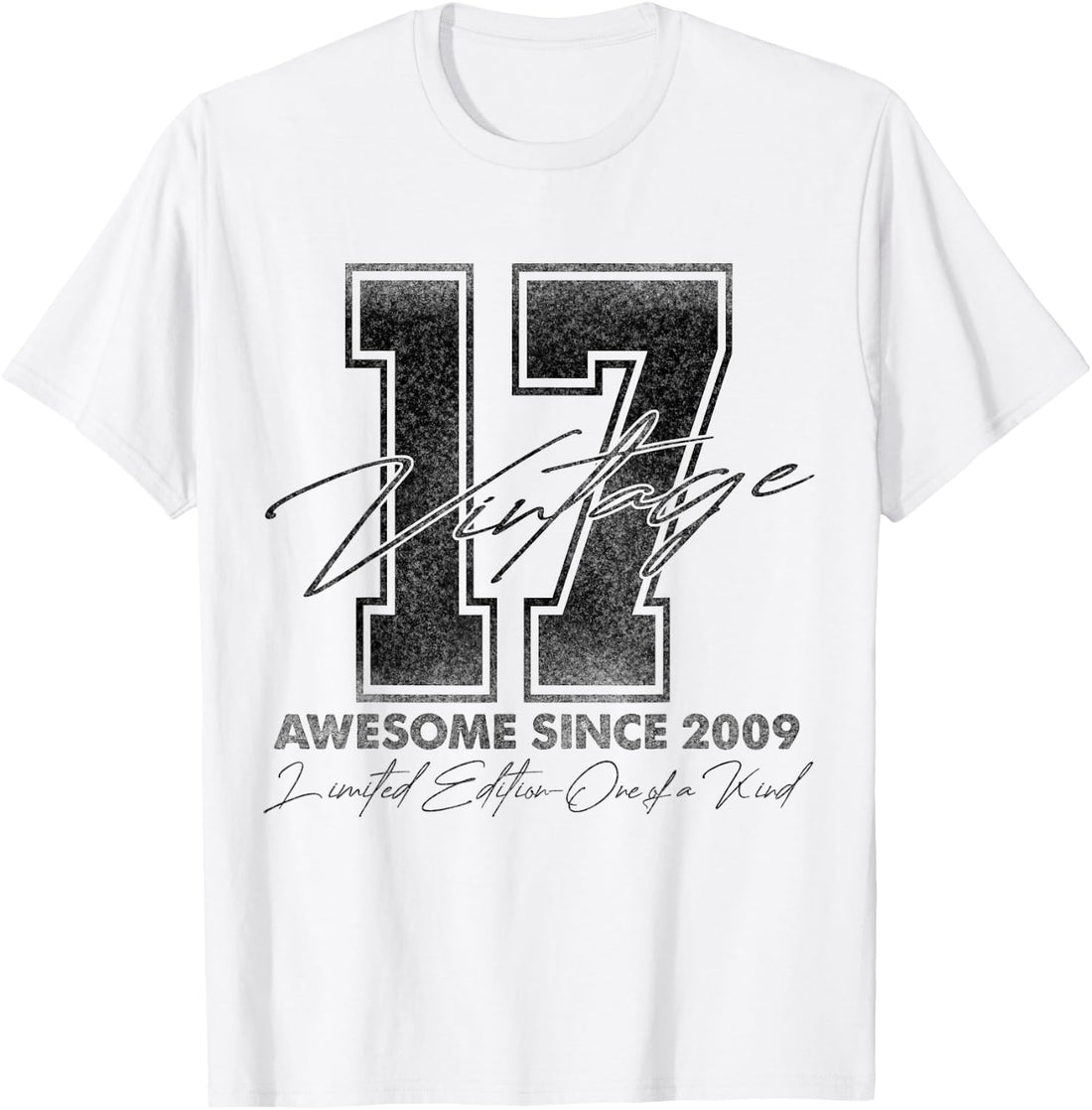 17 Year Old Gifts Vintage 2009 Limited Edition 17th Birthday T-Shirt