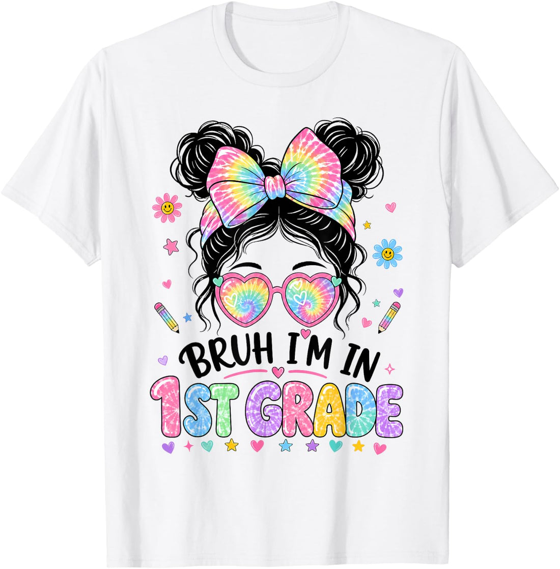 1st Grade for Girls Back to School First Day of First Grade T-Shirt