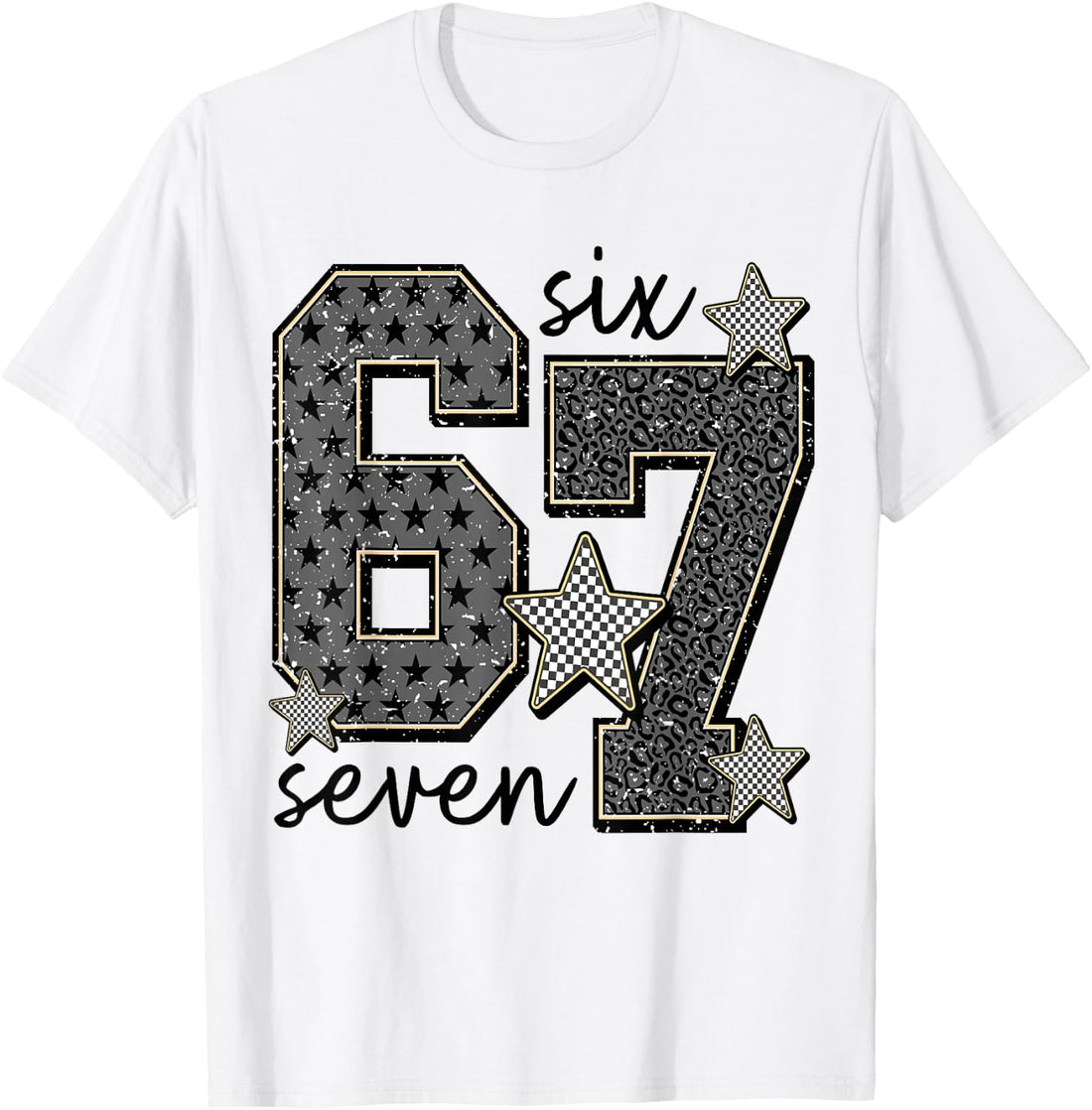 6 7 Trending Six Seven 67 Girls Womens T-Shirt
