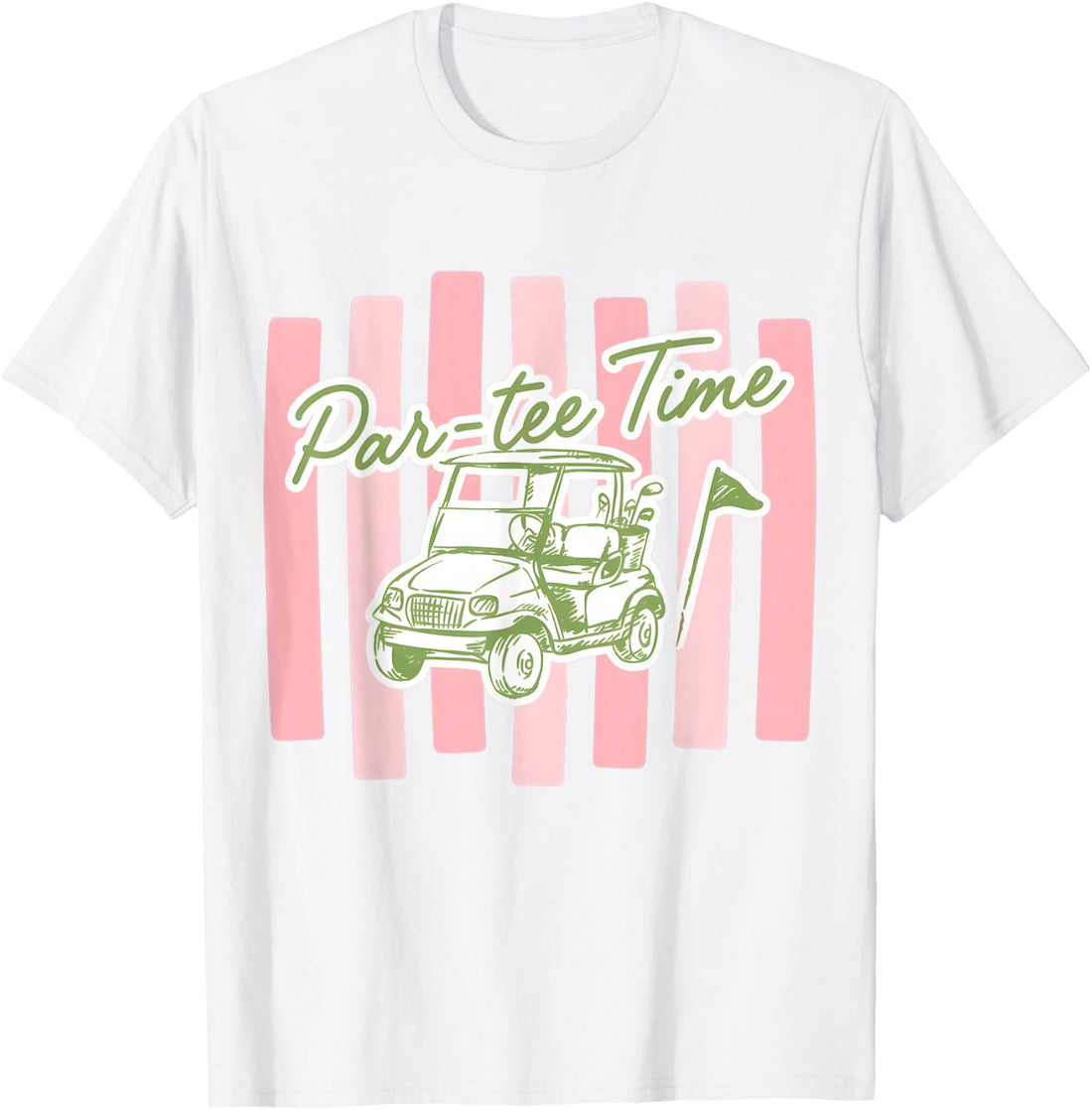 Vintage Preppy Golf Let's Par Golf Lover Player Golfer T-Shirt