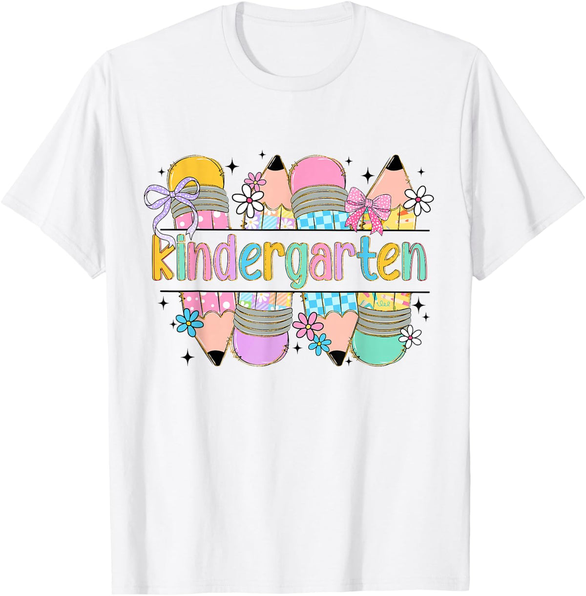Kindergarten for Girls Teacher Back to School Kinder T-Shirt