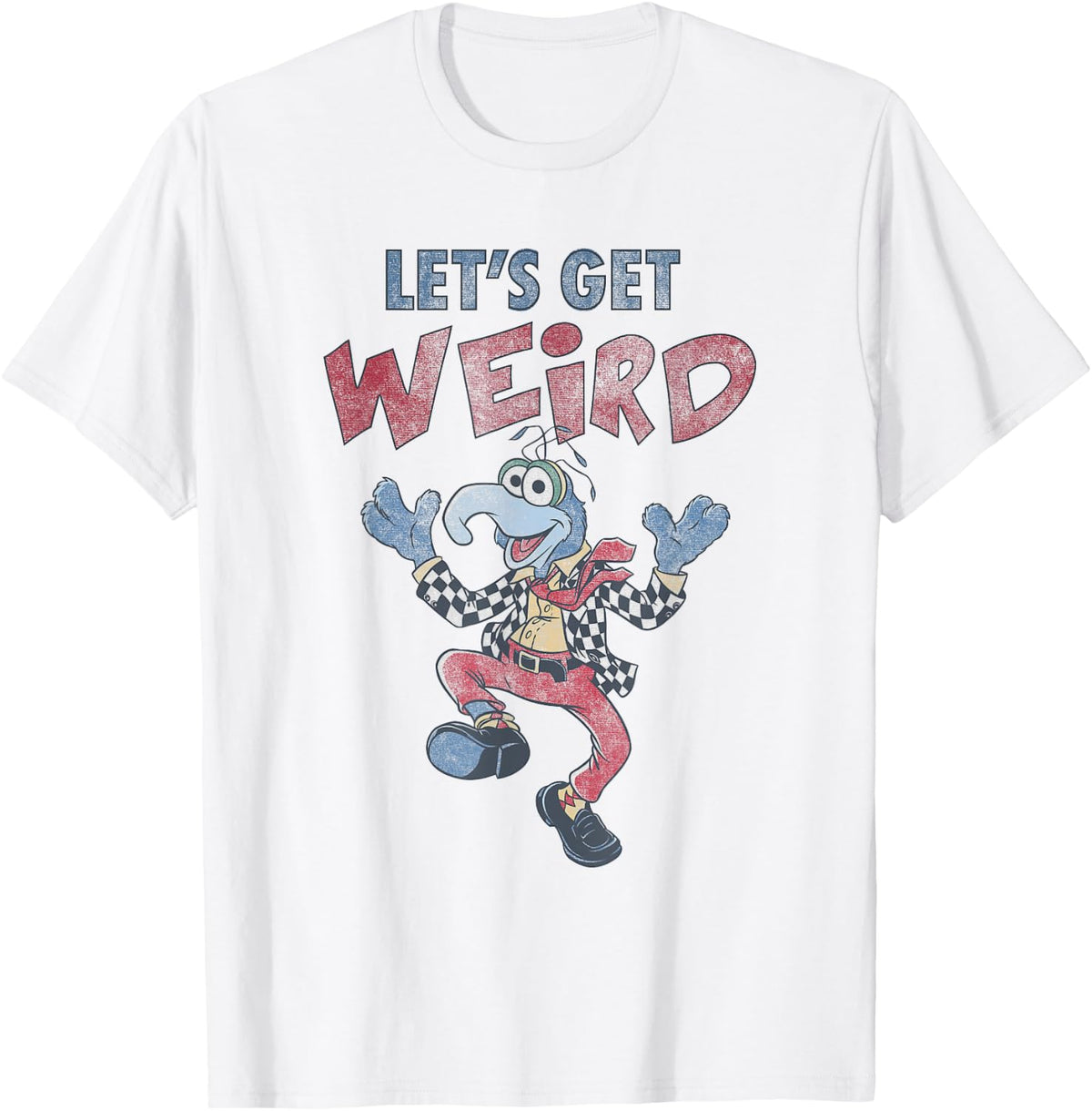 Disney The Muppets Gonzo The Great Let's Get Weird Poster T-Shirt