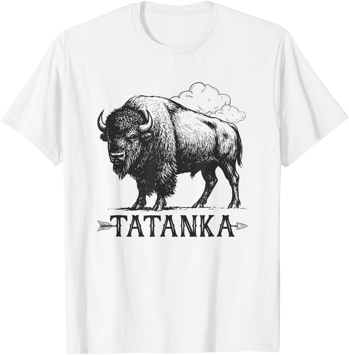 Tatanka Lakota Buffalo Bison Native American West Wildlife T-Shirt
