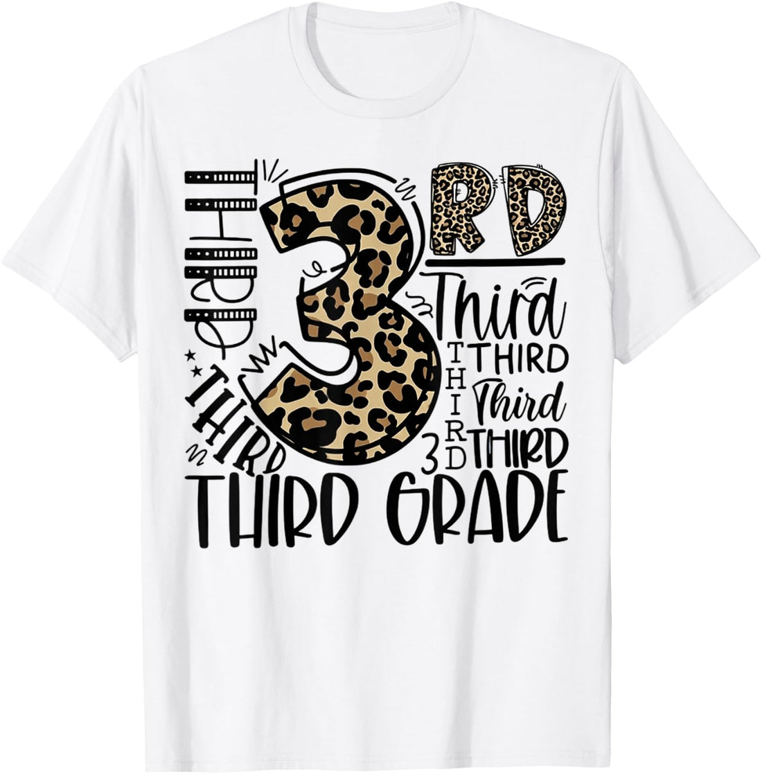 3rd Grade Squad Student Back to School First Day of School T-Shirt