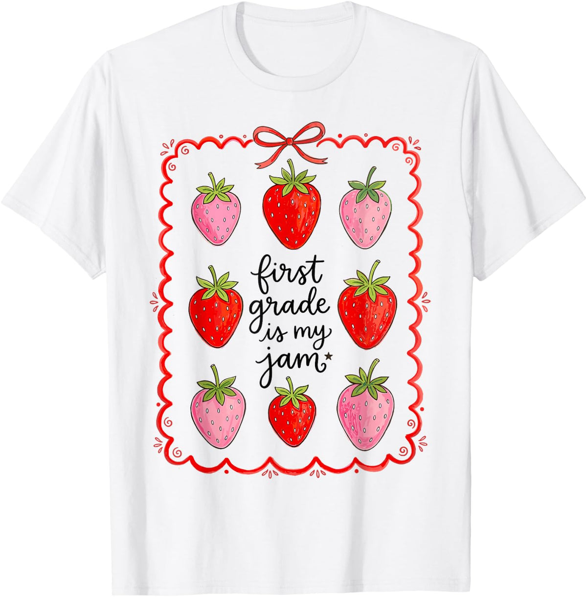 First Grade is My Jam Back to School T-Shirt