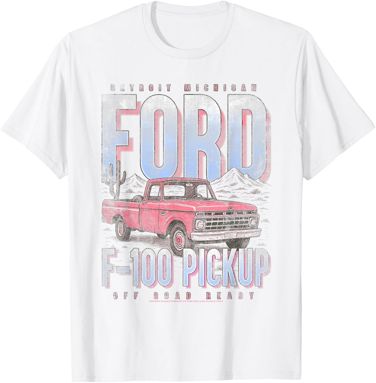 Ford Trucks F-100 Pickup Retro T-Shirt