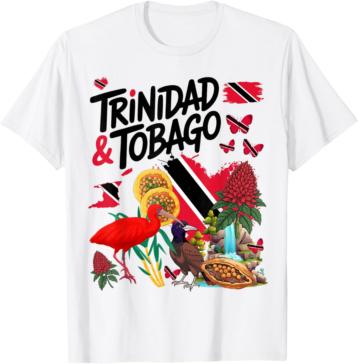Trinidad Flag Outfit Idea for Kids Trinidad & Tobago Culture T-Shirt