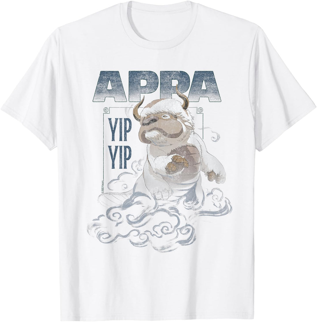 Avatar The Last Airbender Appa Yip Yip T-Shirt