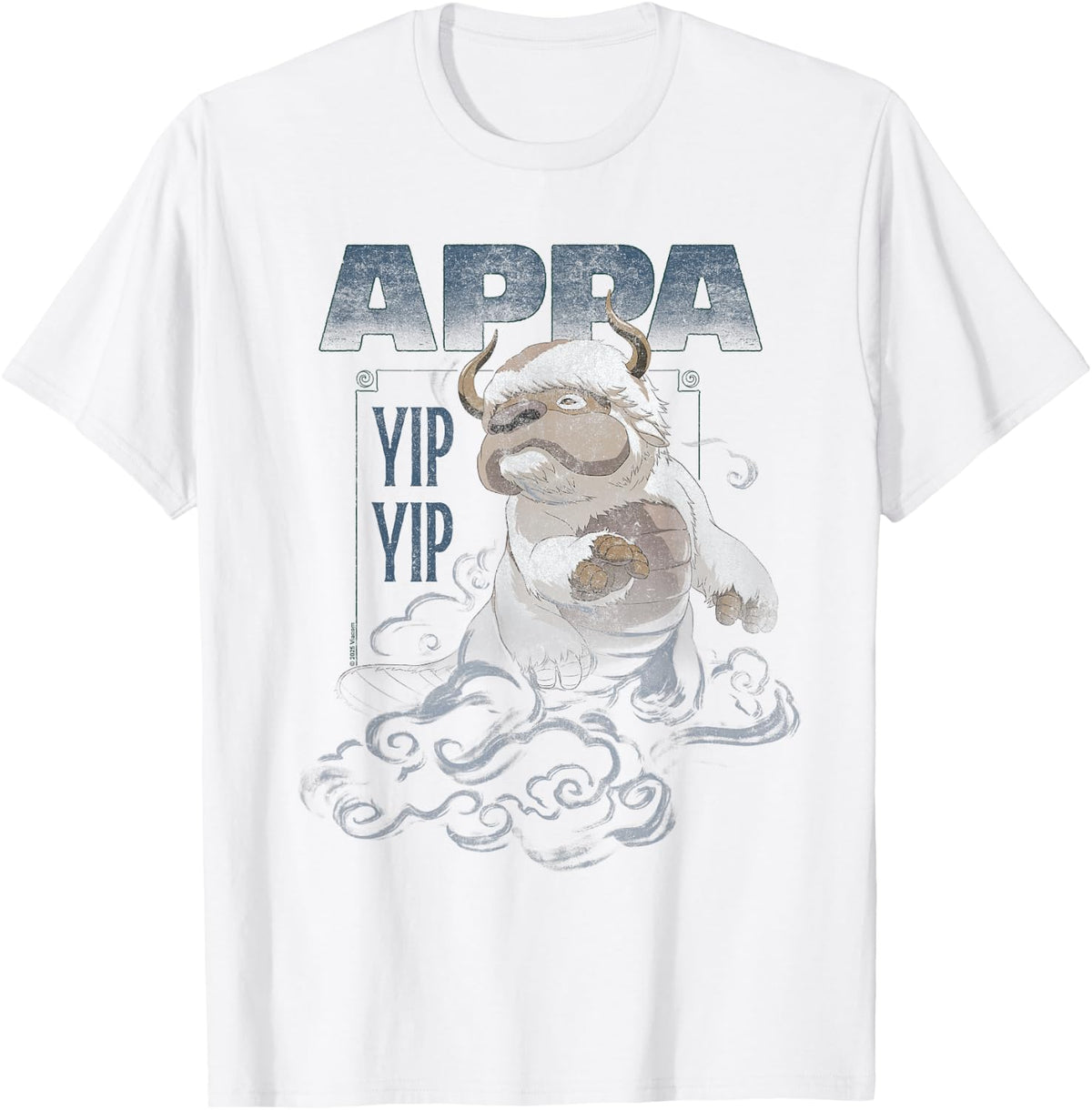 Avatar The Last Airbender Appa Yip Yip T-Shirt