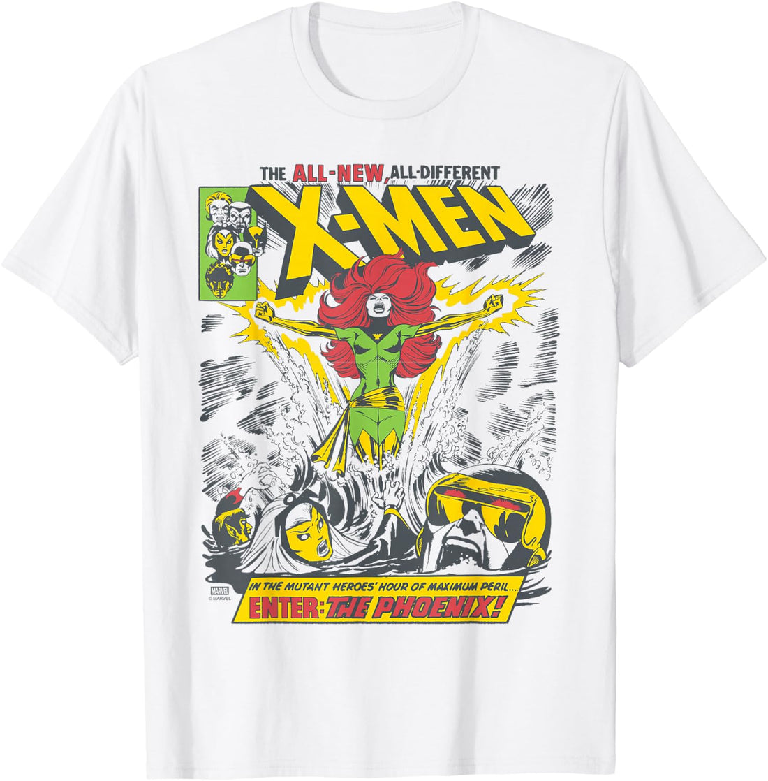 X-Men - Phoenix Comic Cover T-Shirt