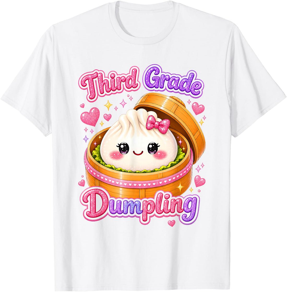 3rd Grade Dumpling Cute First Day of School Teachers Kids T-Shirt