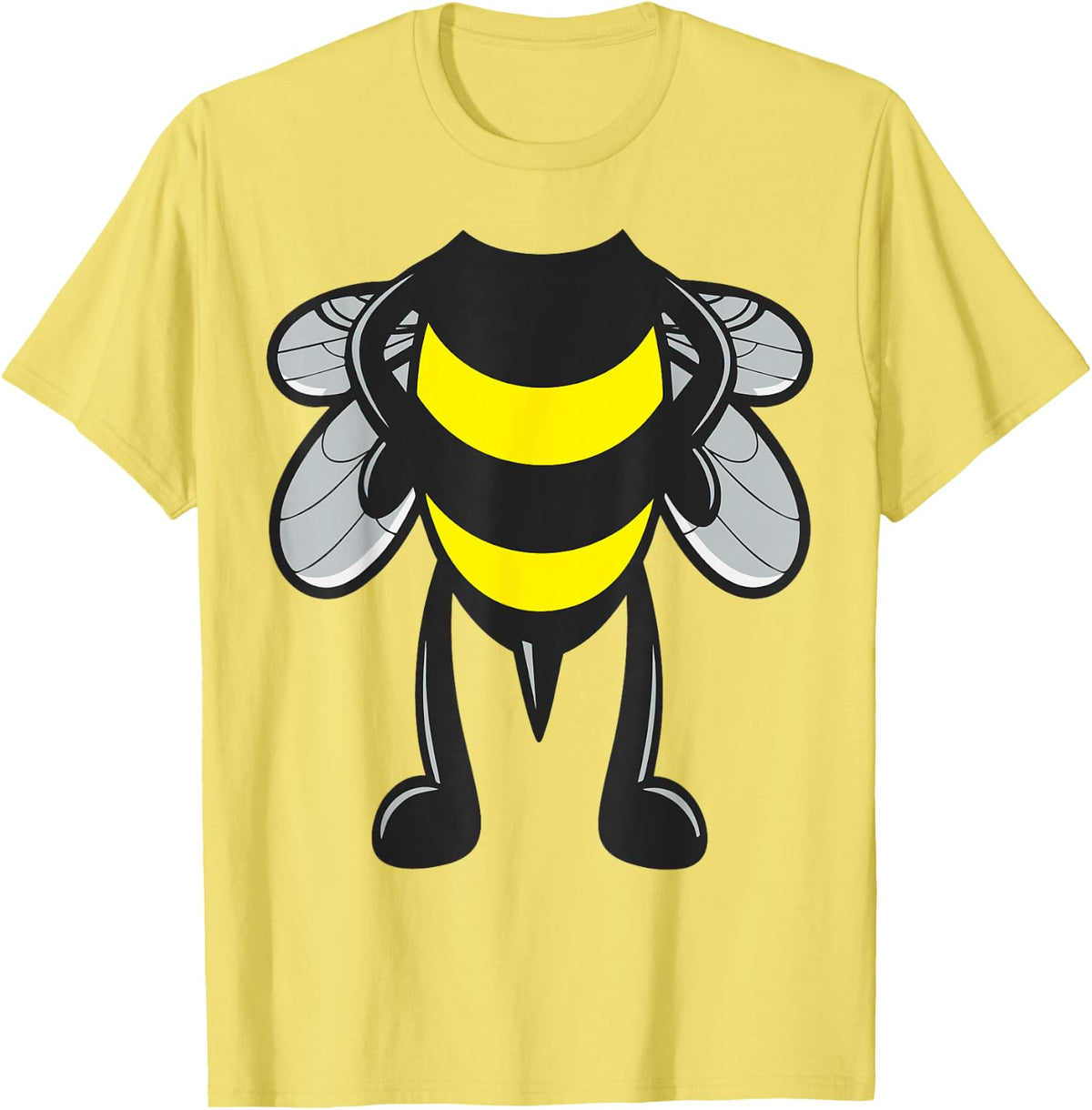 Bee Shirt Bumblebee Costume Tee T-Shirt for Men Women Kids Adults