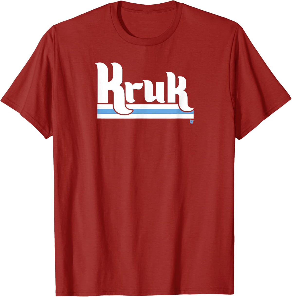 John Kruk: Team Name Text - Philadelphia Baseball T-Shirt