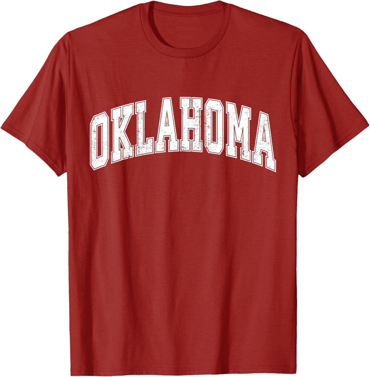 Oklahoma OK Vintage Sports Design 80s Style Men Women Kids T-Shirt