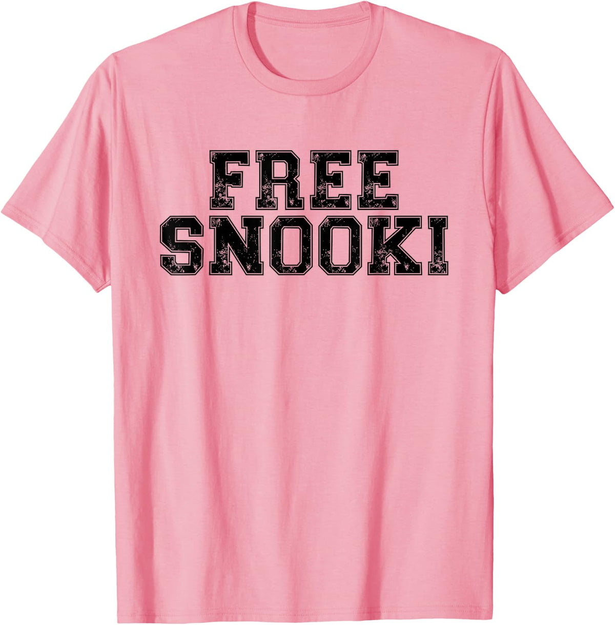 Retro Pink Free Snooki Vintage Design Tee T-Shirt