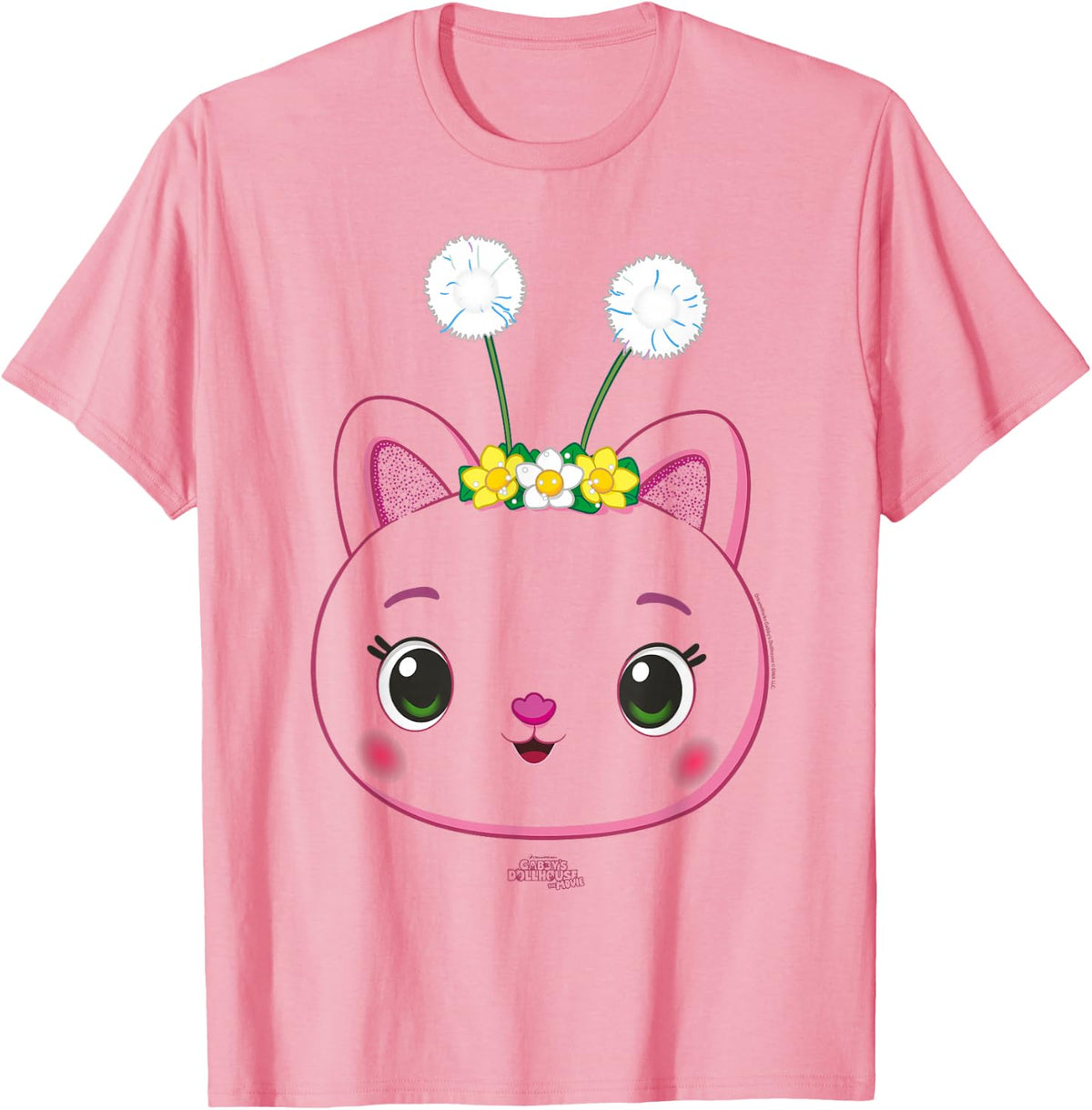 DreamWorks Gabby’s Dollhouse Kitty Fairy Big Face T-Shirt