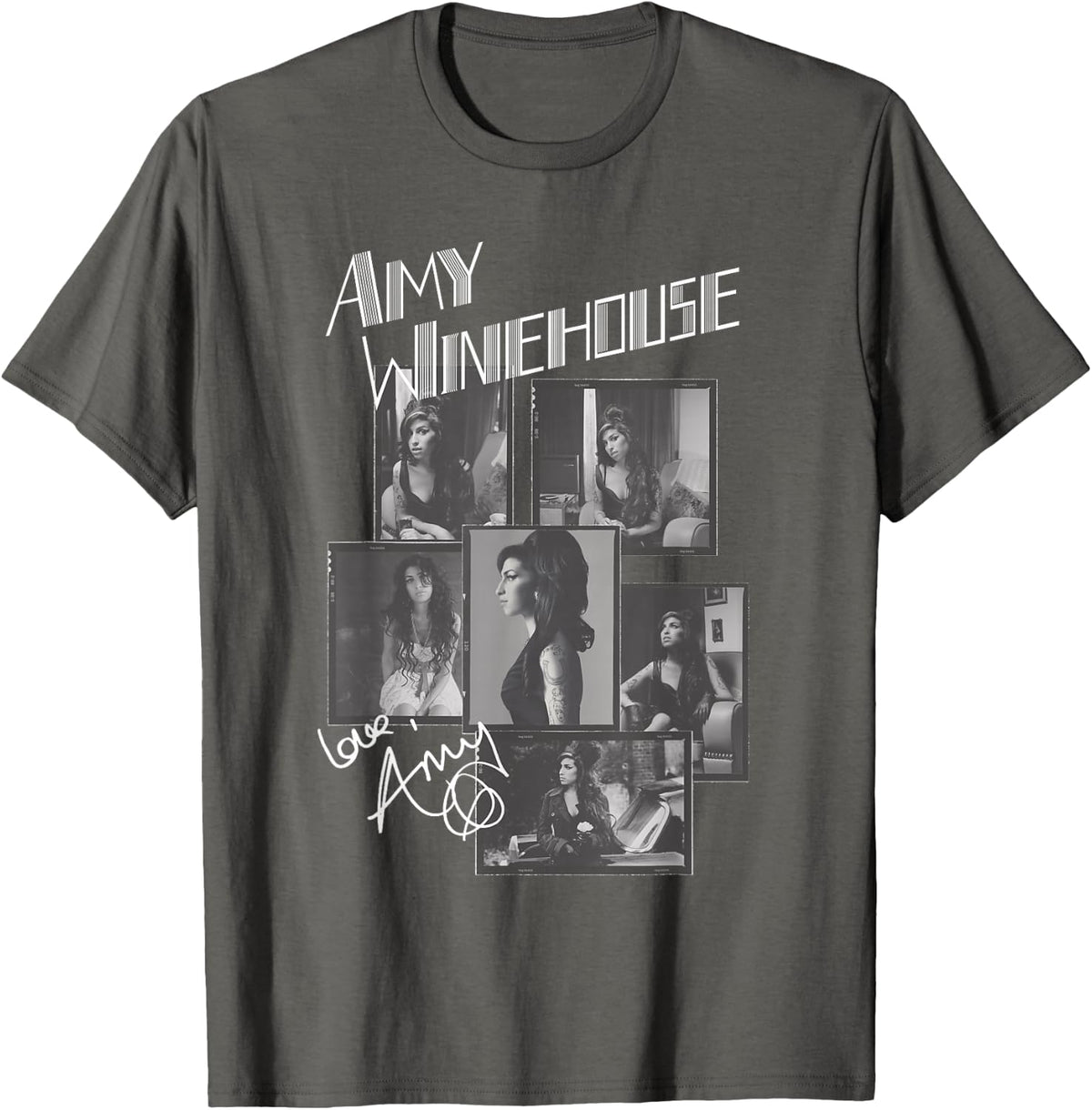 Official Amy Winehouse Photo Collage T-Shirt