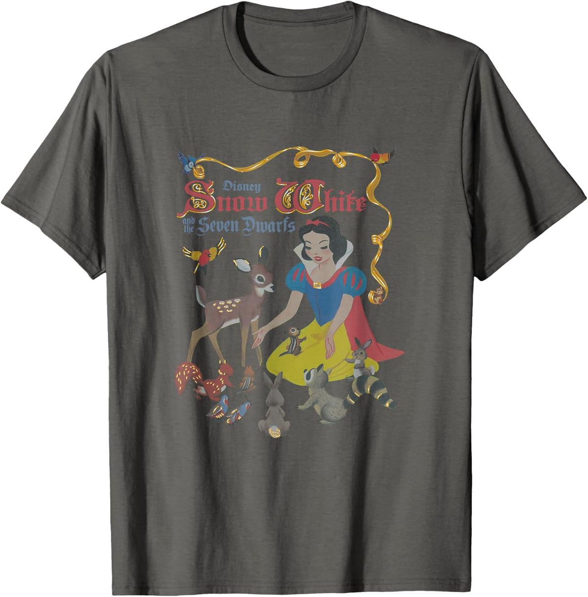 Disney Snow White and The Seven Dwarfs with Forest Friends T-Shirt