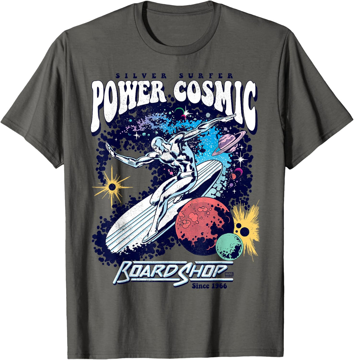 Silver Surfer - Power Cosmic - Board Shop T-Shirt