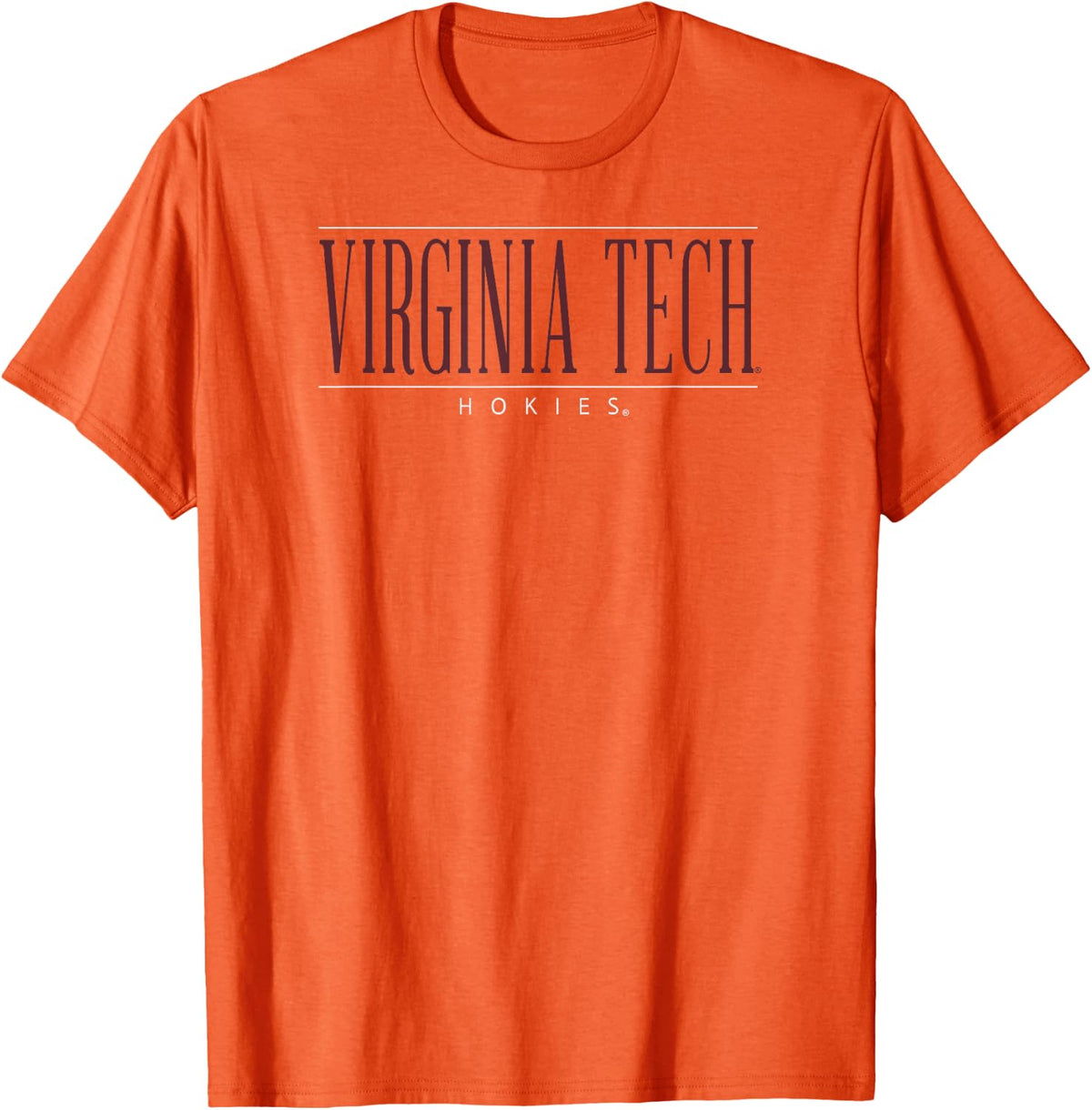 Virginia Tech Hokies Psychic Orange Officially Licensed T-Shirt