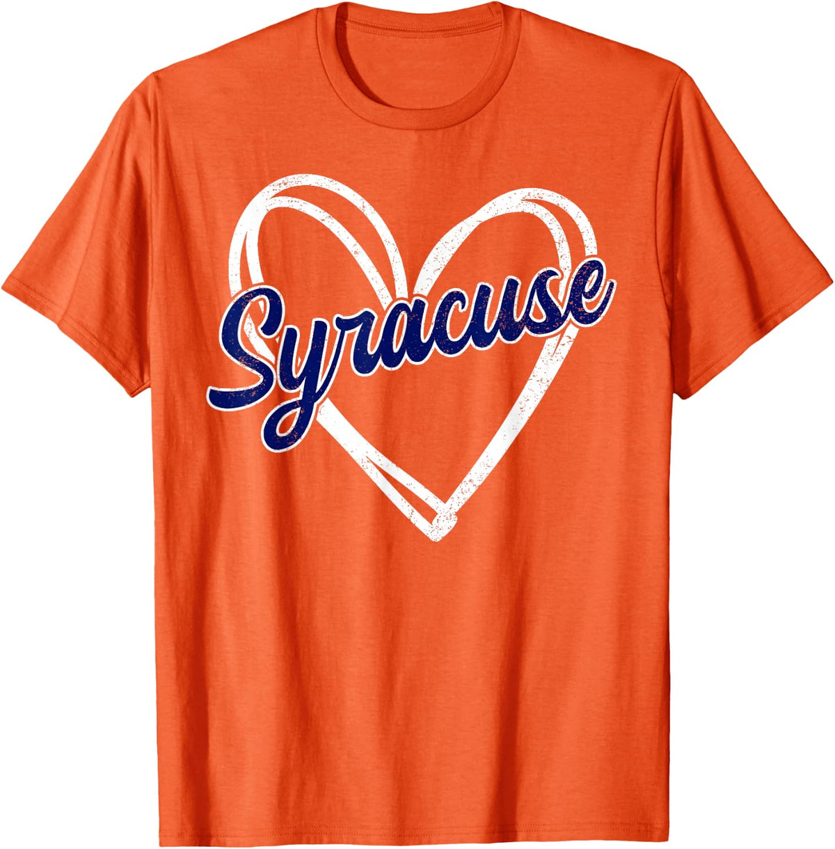 Syracuse Vintage Heart Kid Men Women T-Shirt