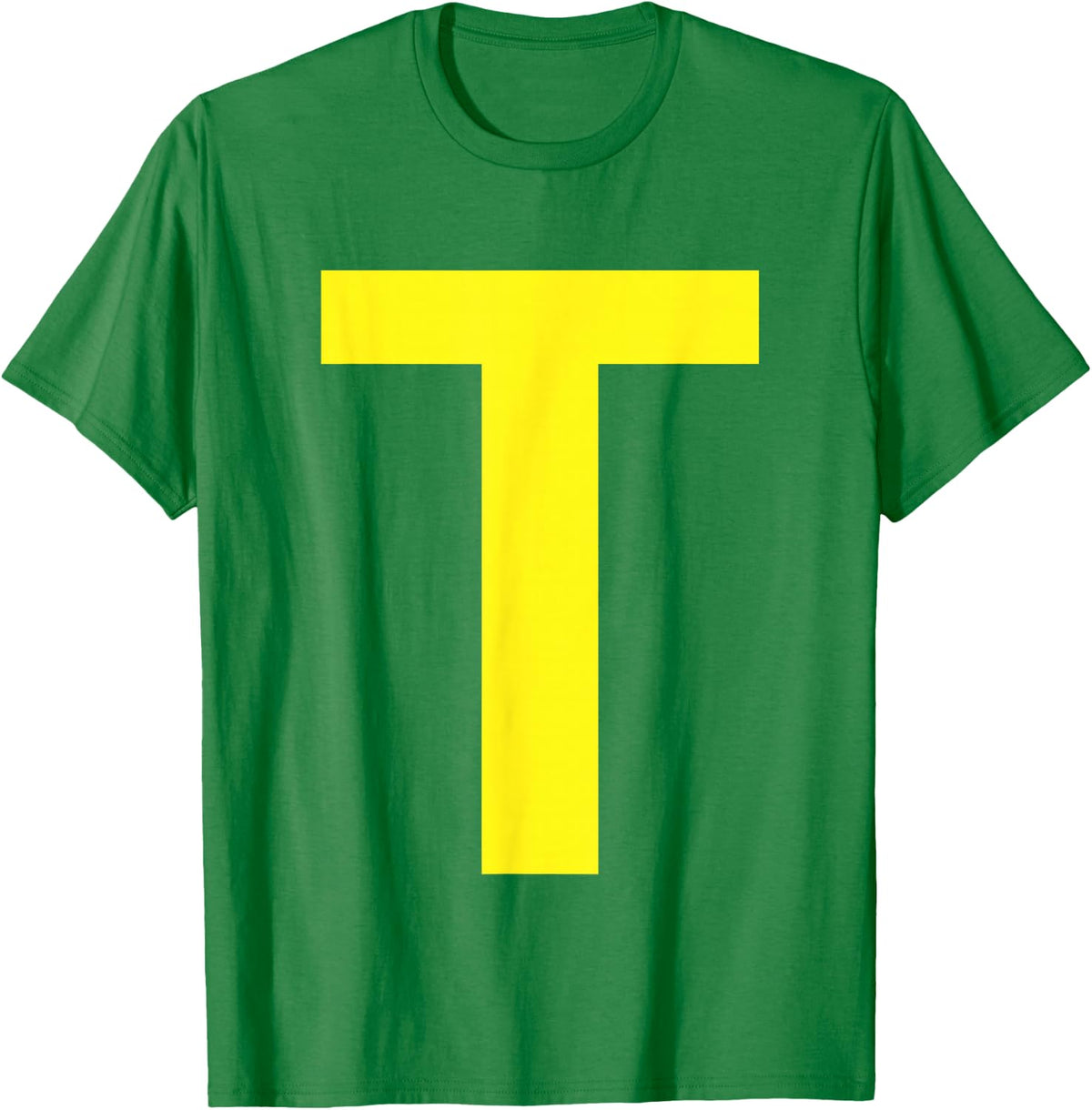 Letter T Funny Group Matching Halloween Costume T-Shirt