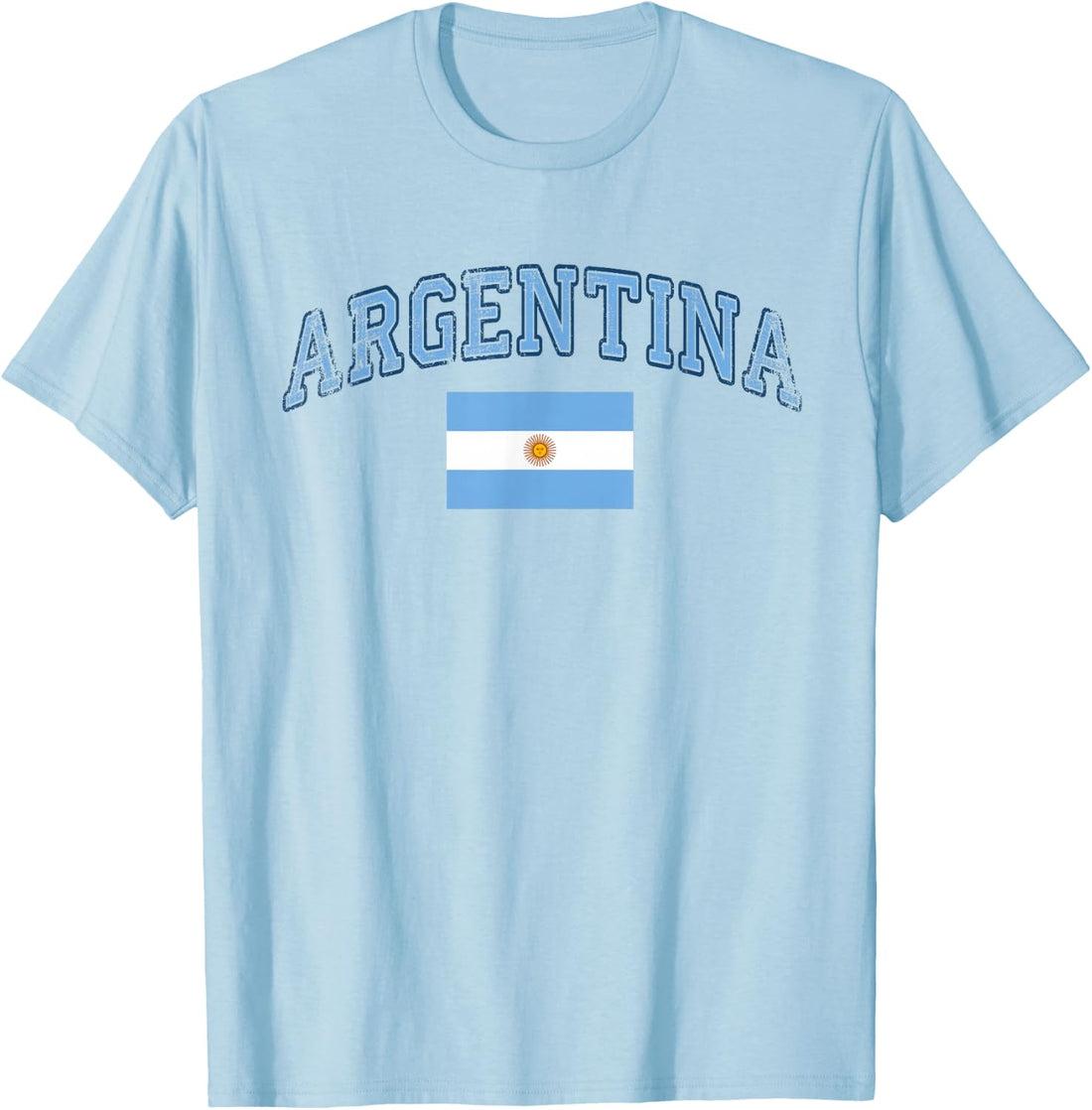 Argentina Flag Vintage Hispanic Heritage Month T-Shirt