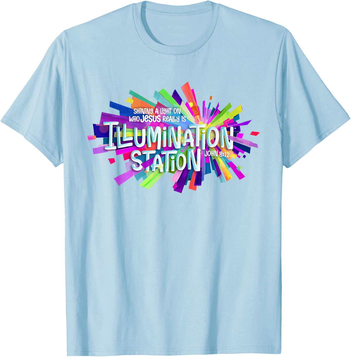 Illumination Station Shining A Light On Who Jesus Really is T-Shirt