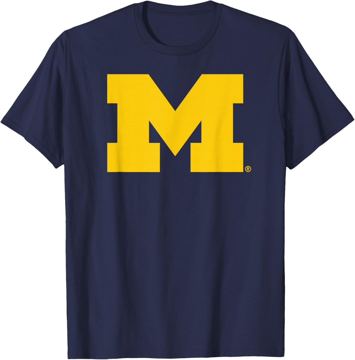 Michigan Wolverines Icon Navy Officially Licensed T-Shirt